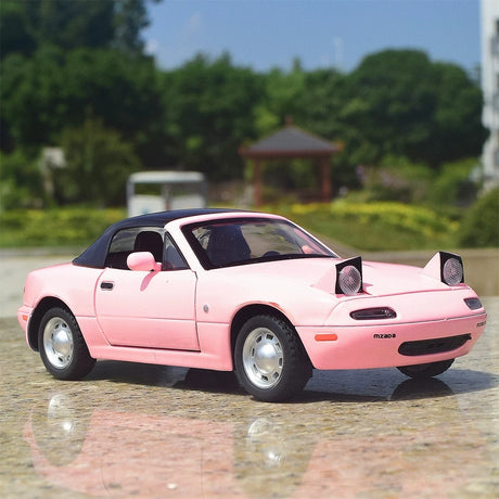 Mazda 1989 MX-5 Miata NA Pink 1:24 – Diecast Display Model Die-Cast
