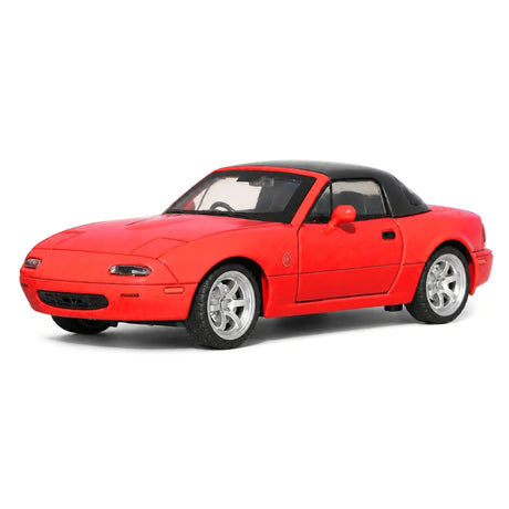 Mazda 1989 MX-5 Miata NA röd 1:32 – pressgjuten visningsmodell