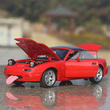 Mazda 1989 MX-5 Miata NA röd 1:32 – pressgjuten visningsmodell