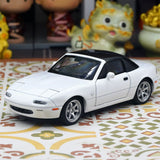 Mazda 1989 MX-5 Miata NA White 1:32 – Druckguss-Display-Modell in Druckguss