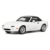 Mazda 1989 MX-5 Miata NA White 1:32 – Druckguss-Display-Modell in Druckguss