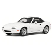 Mazda 1989 MX-5 Miata NA Weiß 1:32 – Druckguss-Modellauto für die Vitrine