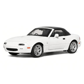 Mazda 1989 MX-5 Miata NA White 1:32 – Druckguss-Display-Modell in Druckguss