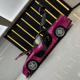 Mazda 1992 RX-7 FD3S JDM 수정된 보라색 1:24 – 다이캐스트 디스플레이 모델 다이캐스트