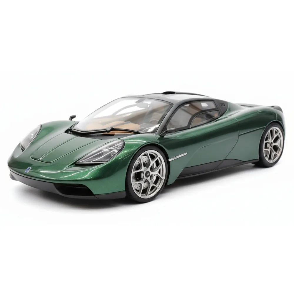 [Meko] 1:18 Gordon Murray Automotive 2020 T50 verde modellino di auto resina