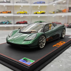 [Meko] 1:18 Gordon Murray Automotive 2020 T50 verde modellino di auto resina