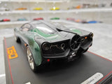 [Meko] 1:18 Gordon Murray Automotive 2020 T50 vihreä pienoismalli Hartsi