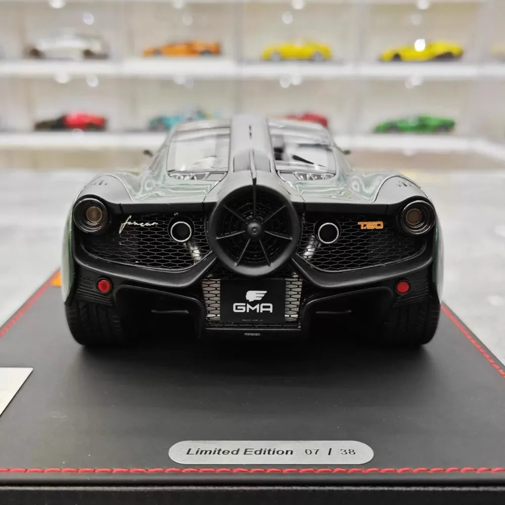 [Meko] 1:18 Gordon Murray Automotive 2020 T50 verde modellino di auto resina