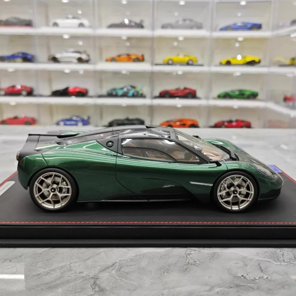 [Meko] 1:18 Gordon Murray Automotive 2020 T50 verde modellino di auto resina