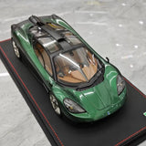 [Meko] 1:18 Gordon Murray Automotive 2020 T50 vihreä pienoismalli Hartsi