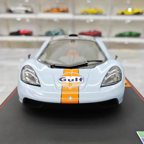 [Meko] 1:18 Gordon Murray Automotive 2020 T50 Gulf Model Car Resin