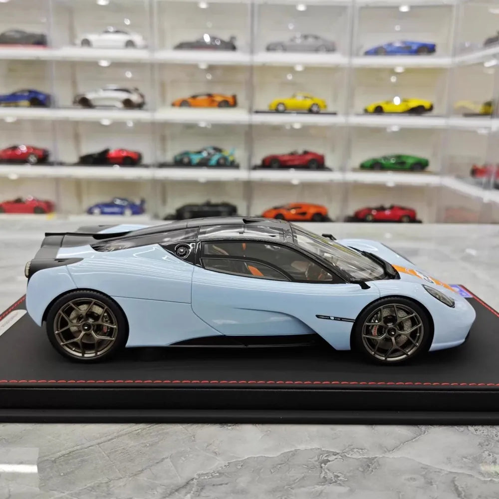 [Meko] 1:18 Gordon Murray Automotive 2020 T50 Gulf modellino di auto resina