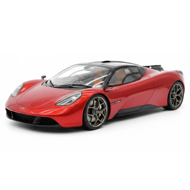 [Meko] 1:18 Gordon Murray Automotive 2020 T50 punainen pienoismalli Hartsi
