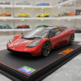[Meko] 1:18 Gordon Murray Automotive 2020 T50 punainen pienoismalli Hartsi