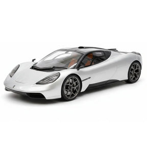 [Meko] 1:18 Gordon Murray Automotive 2020 T50 zilver modelauto Hars