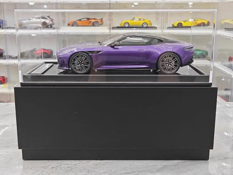 [MotorHelix] 1:18 Aston Martin 2023 DB12 Coupe Purple Model Car Resin