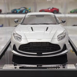[MotorHelix] 1:18 Aston Martin 2023 DB12 Coupe Silver Model Car Resin