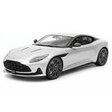 [MotorHelix] 1:18 Aston Martin 2023 DB12 Coupe Silver Model Car Resin