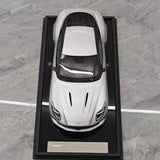 [MotorHelix] 1:18 Aston Martin 2023 DB12 Coupe Silver Model Car Resin