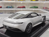 [MotorHelix] 1:18 Aston Martin 2023 DB12 Coupe Silver Model Car Resin