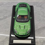 [MotorHelix] 1:18 Aston Martin 2023 DB12 Coupe Green Model Car Resin
