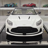 [MotorHelix] 1:18 Aston Martin 2023 DB12 Coupe White Model Car Resin