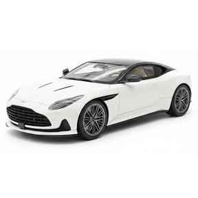 [MotorHelix] 1:18 Aston Martin 2023 DB12 Coupe White Model Car Resin