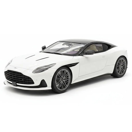 [MotorHelix] 1:18 Aston Martin 2023 DB12 Coupe White Model Car Resin