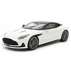 [MotorHelix] 1:18 Aston Martin 2023 DB12 Coupe White Model Car Resin