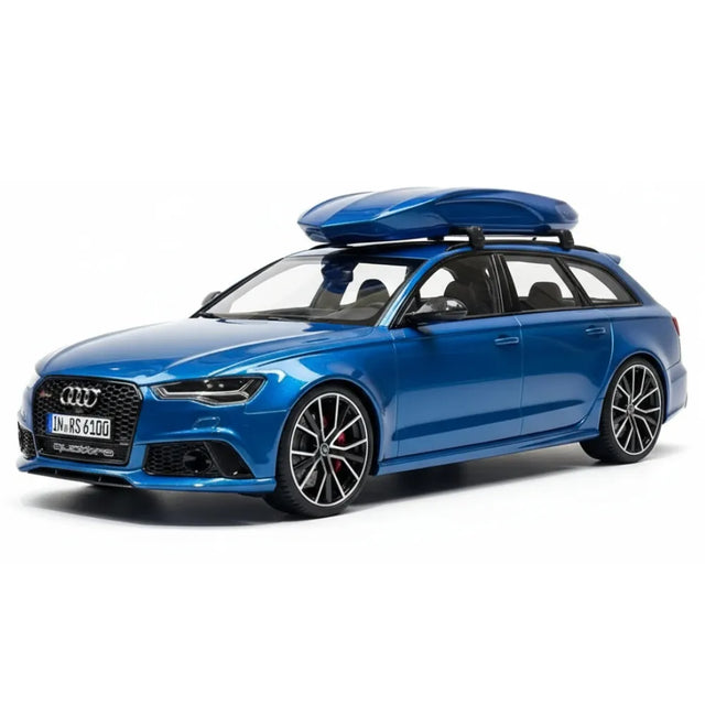 [MotorHelix] 1:18 Audi 2013 RS6 Avant C7 Blue Model Car Resin