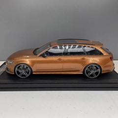 [MotorHelix] 1:18 Audi 2013 RS6 Avant C7 Brown Model Car Resin