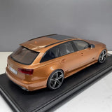 [MotorHelix] 1:18 Audi 2013 RS6 Avant C7 Brown Model Car Resin