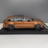 [MotorHelix] 1:18 Audi 2013 RS6 Avant C7 Brown Model Car Resin