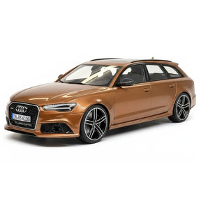 [MotorHelix] 1:18 Audi 2013 RS6 Avant C7 Brown Model Car Resin