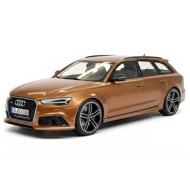 [MotorHelix] 1:18 Audi 2013 RS6 Avant C7 Brown Model Car Resin