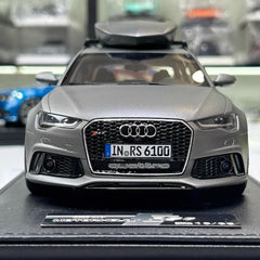 [MotorHelix] 1:18 Audi 2013 RS6 Avant C7 Gray Model Car Resin