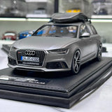 [MotorHelix] 1:18 Audi 2013 RS6 Avant C7 Gray Model Car Resin