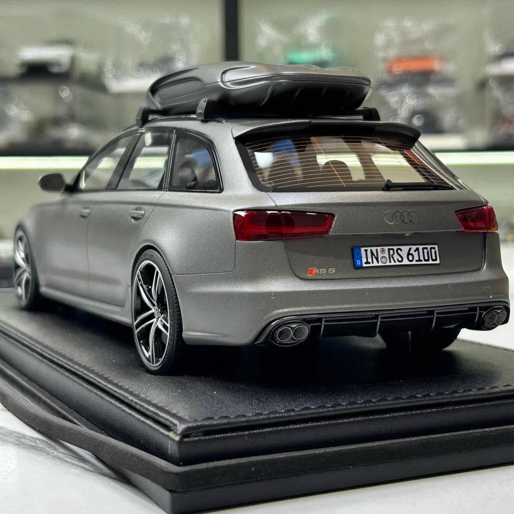 [MotorHelix] 1:18 Audi 2013 RS6 Avant C7 Gray Model Car Resin