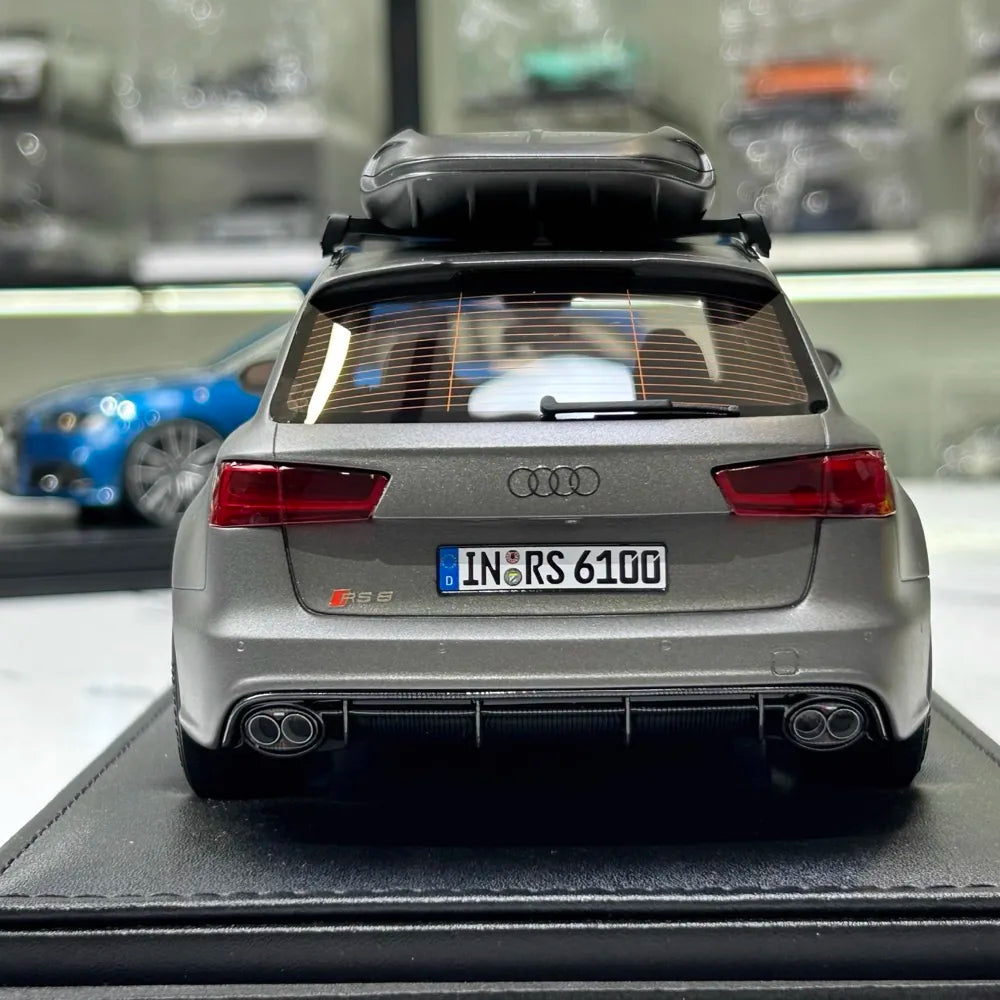 [MotorHelix] 1:18 Audi 2013 RS6 Avant C7 Gray Model Car Resin