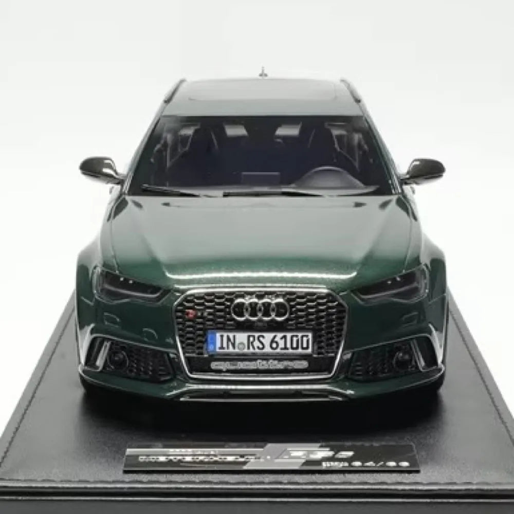 [MotorHelix] 1:18 Audi 2013 RS6 Avant C7 Green Model Car Resin