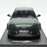 [MotorHelix] 1:18 Audi 2013 RS6 Avant C7 Green Model Car Resin