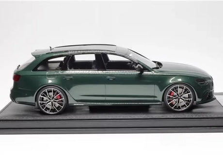 [MotorHelix] 1:18 Audi 2013 RS6 Avant C7 Green Model Car Resin