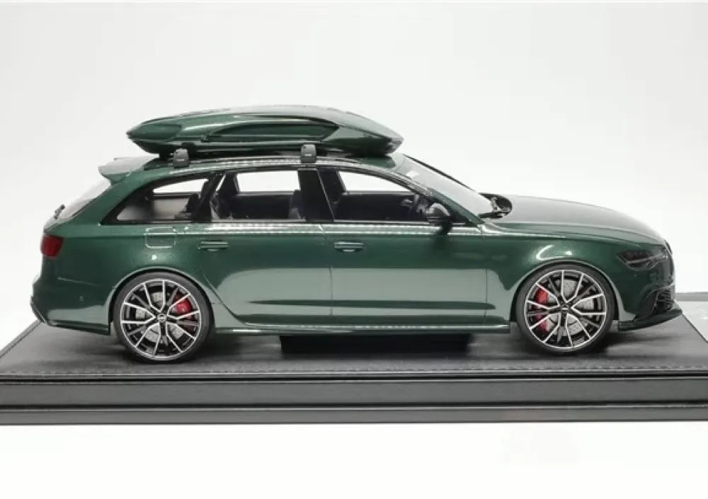 [MotorHelix] 1:18 Audi 2013 RS6 Avant C7 Green Model Car Resin
