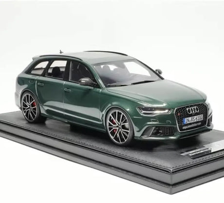 [MotorHelix] 1:18 Audi 2013 RS6 Avant C7 Green Model Car Resin