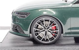 [MotorHelix] 1:18 Audi 2013 RS6 Avant C7 Green Model Car Resin