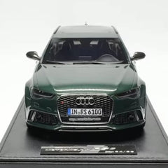[MotorHelix] 1:18 Audi 2013 RS6 Avant C7 Green Model Car Resin