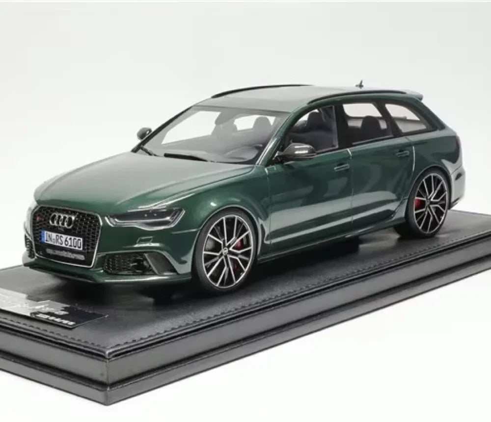 [MotorHelix] 1:18 Audi 2013 RS6 Avant C7 Green Model Car Resin