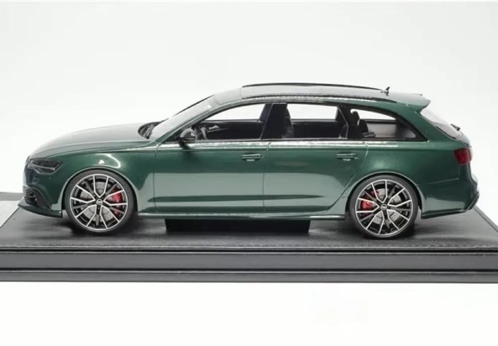 [MotorHelix] 1:18 Audi 2013 RS6 Avant C7 Green Model Car Resin
