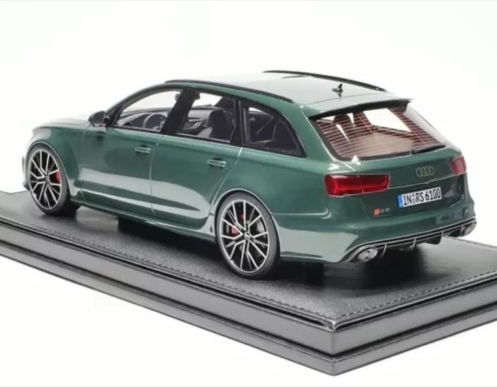 [MotorHelix] 1:18 Audi 2013 RS6 Avant C7 Green Model Car Resin