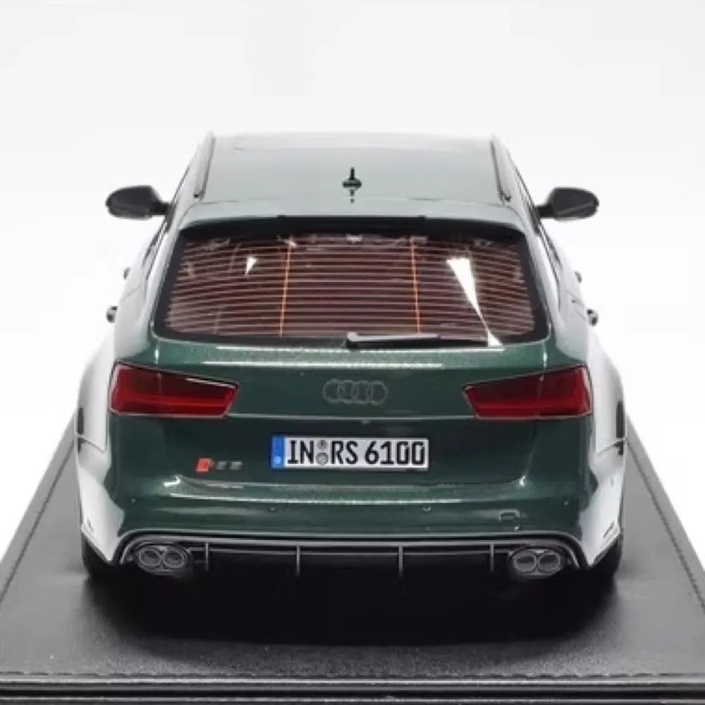 [MotorHelix] 1:18 Audi 2013 RS6 Avant C7 Green Model Car Resin